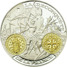 France, Medal, Histoire Monétaire, Royal d'Or, MS(65-70), Silver