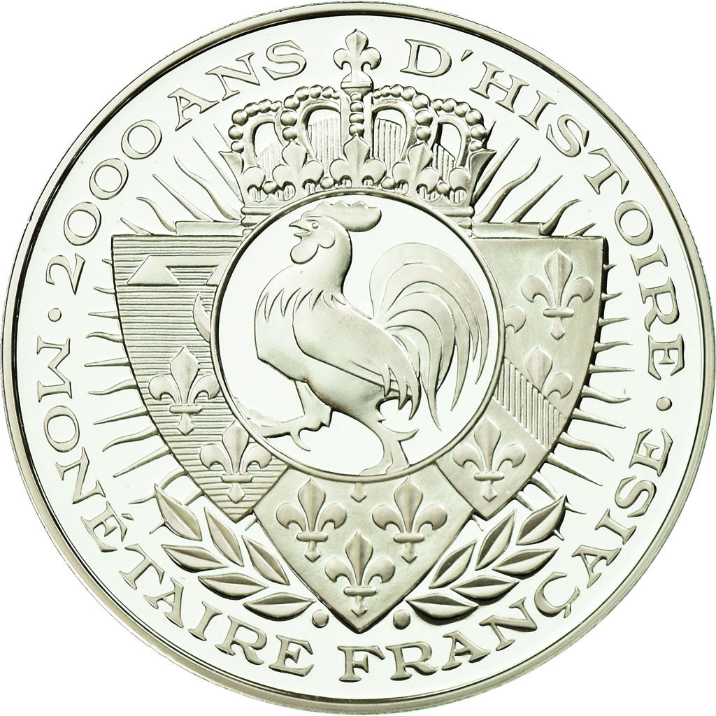 France, Medal, Histoire Monétaire, Renaissance, Ecu d'Or au Soleil, MS(65-70)