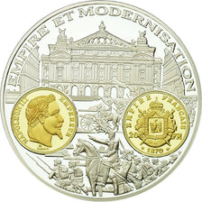 France, Medal, Histoire Monétaire, Napoléon III, Empire, MS(65-70), Silver