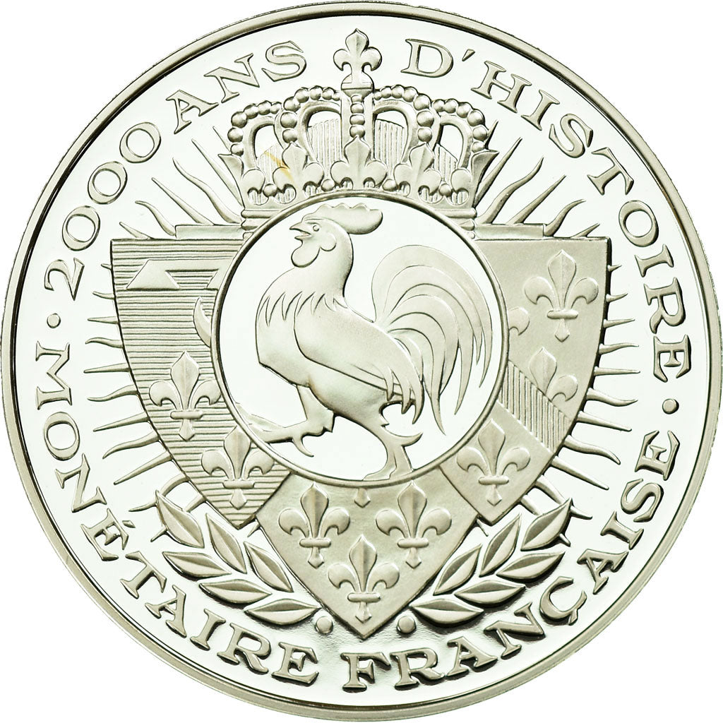 France, Medal, Histoire Monétaire, Napoléon III, Empire, MS(65-70), Silver