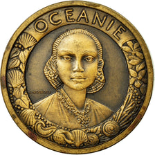 France, Token, Colonial Exhibition, 1931, AU(55-58), Copper