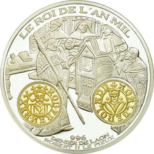 France, Medal, Histoire Monétaire, Denier de Laon, Robert II le Pieux