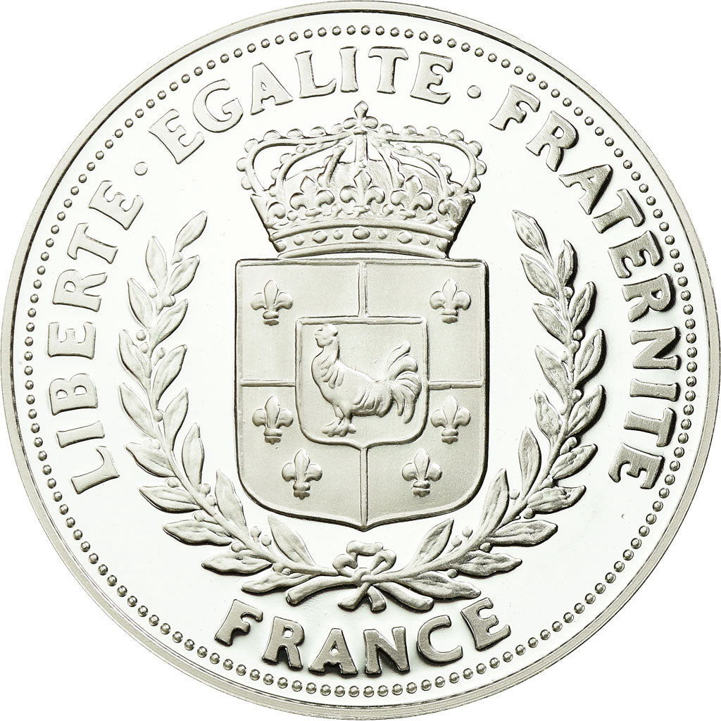 Francia, medaglia, De Gaulle, l'Appel du 18 juin, FDC, Argento