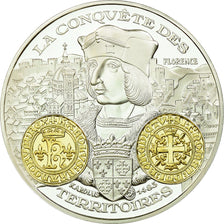 Francia, medaglia, Histoire Monétaire, La Conquête des Territoires, FDC