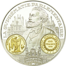 France, Médaille, Histoire Monétaire, 100 Francs Génie, FDC, Argent