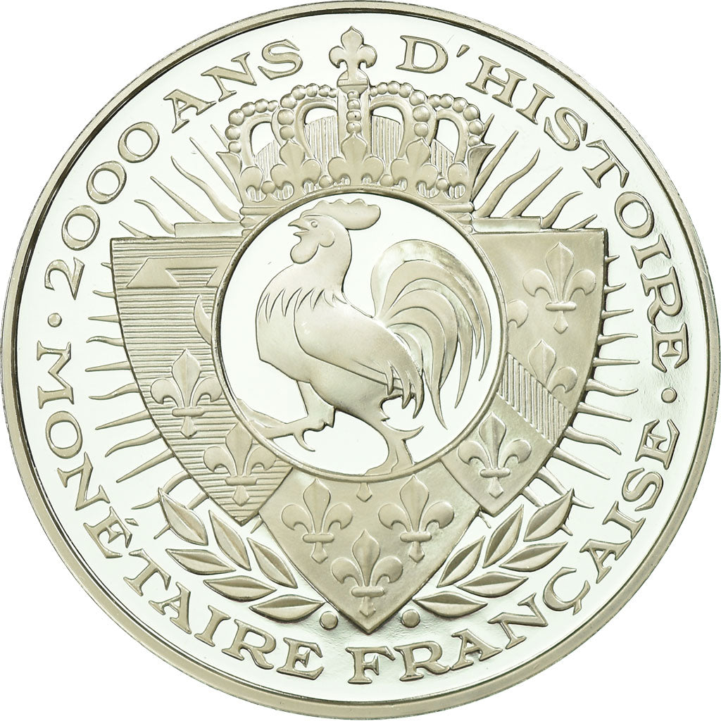 France, Medal, Histoire Monétaire, Abolition de la Royauté, MS(65-70), Silver