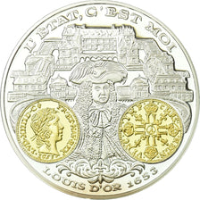 France, Médaille, Reproduction, Louis d'Or, Louis XIV, FDC, Argent