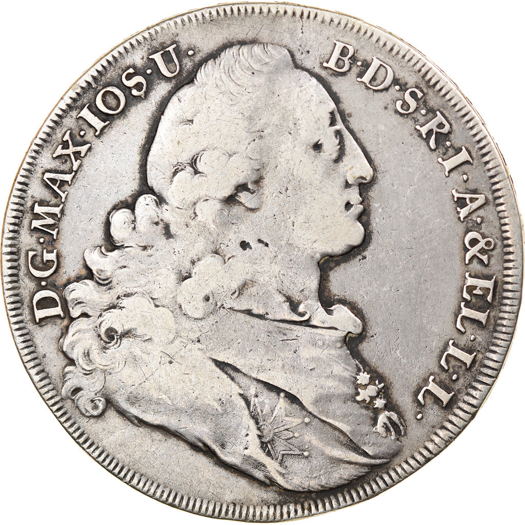 Coin, German States, BAVARIA, Maximilian III, Josef, Thaler, 1771, Munich
