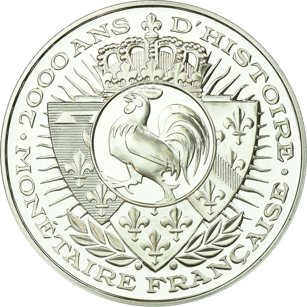 France, Médaille, Histoire Monétaire, l'Ange d'Or, FDC, Argent