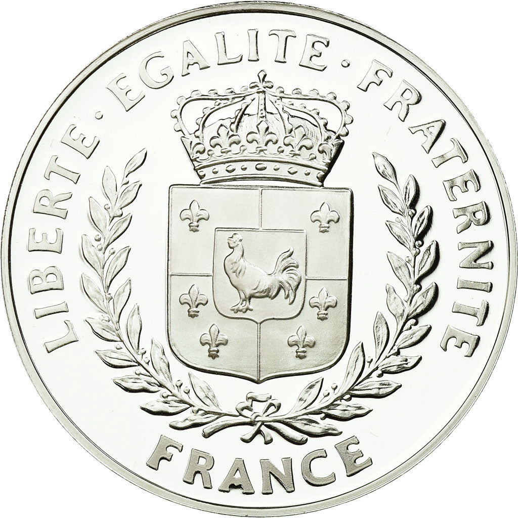 France, Medal, Anniversaire du Débarquement de Normandie, MS(65-70), Silver
