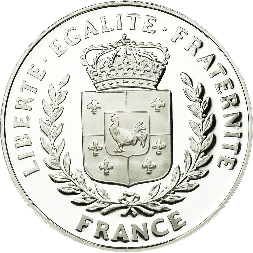 France, Medal, Anniversaire du Débarquement de Normandie, MS(65-70), Silver