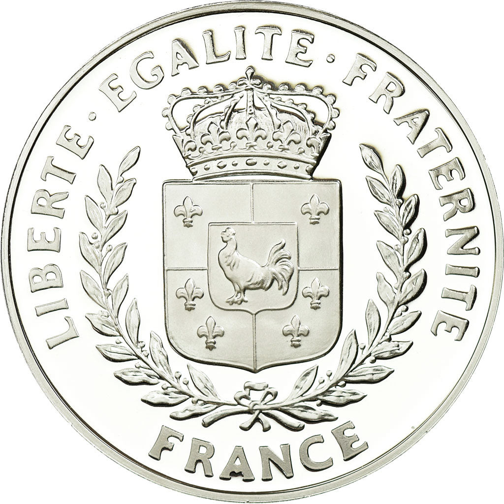 France, Medal, Anniversaire du Débarquement de Normandie, MS(65-70), Silver