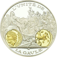France, Medal, Histoire Monétaire, Statère Vercingétorix, MS(65-70), Silver