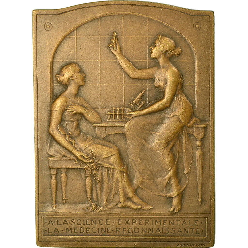 Belgique, Médaille, Médecine, Jules Bordet, Prix Nobel, 1921, Bonnetain, SUP+
