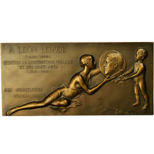 Belgium, Medal, Léon Lepage, Instruction Publique et des Beaux-Arts, 1909, De