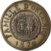 Francja, Medal, Révolution, Famille d'Orléans, 1870, AU(55-58), Cyna