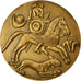 France, Medal, Unesco, Sauvegarde des Monuments de Carthage, Tschudin