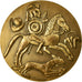 France, Medal, Unesco, Sauvegarde des Monuments de Carthage, Tschudin