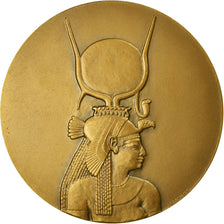 France, Medal, Unesco, Sauvegarde des Monuments du Philae, Egypte, 1976