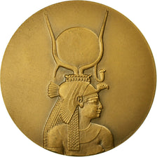 France, Medal, Unesco, Sauvegarde des Monuments du Philae, Egypte, 1976