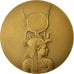 France, Medal, Unesco, Sauvegarde des Monuments du Philae, Egypte, 1976