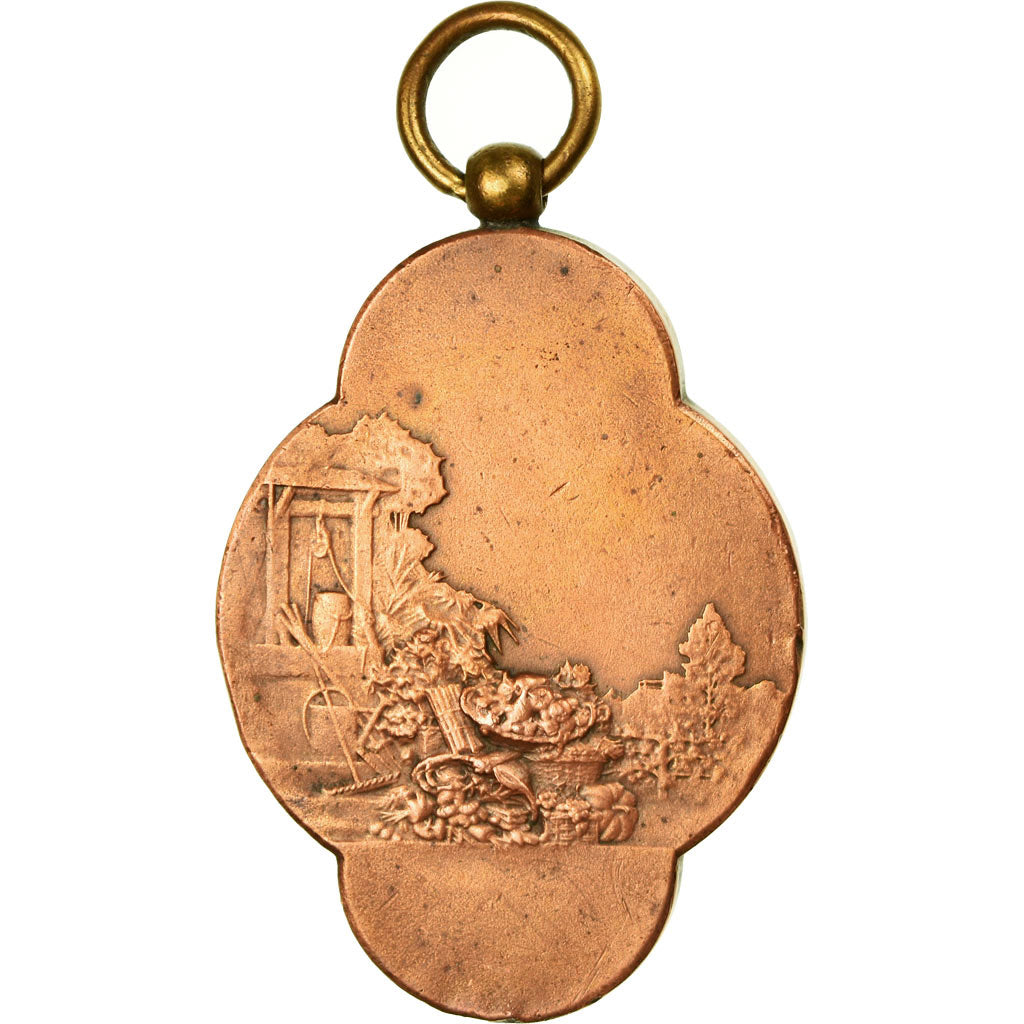 France, Medal, Horticulture, Jardins, AU(50-53), Copper