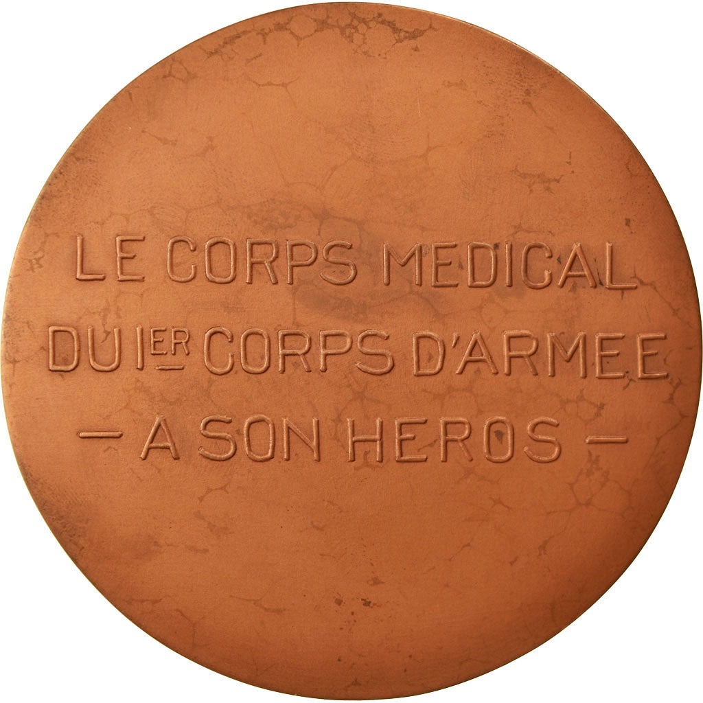 Bélgica, Medal, Hubert Dubois, Le Corps Médical du 1er Corps d'Armée, 1945