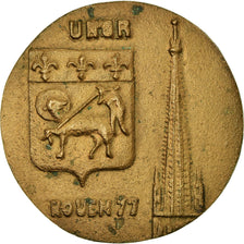 France, Medal, UNOR, Rouen 77, VF(30-35), Bronze