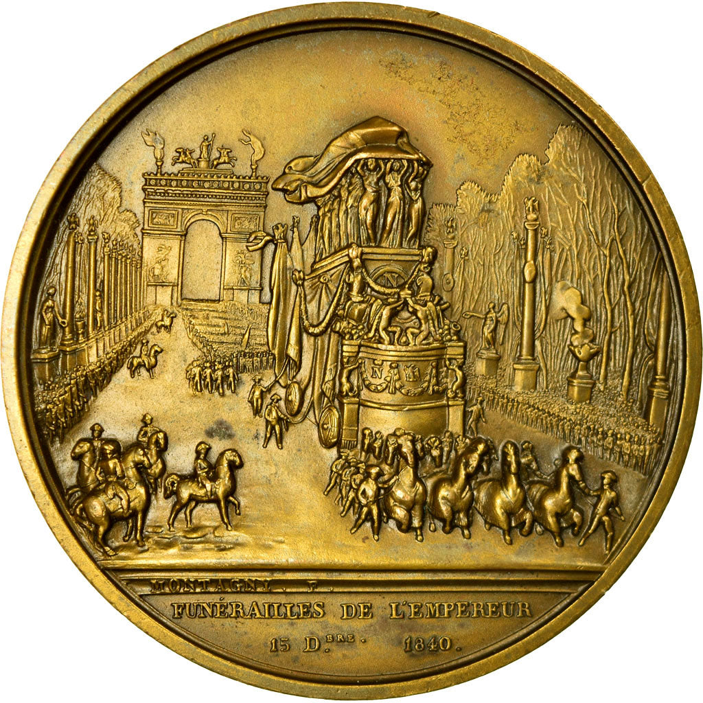 Frankrijk, Medaille, Napoléon Ier, Funérailles de l'Empereur, 1969, Montagny