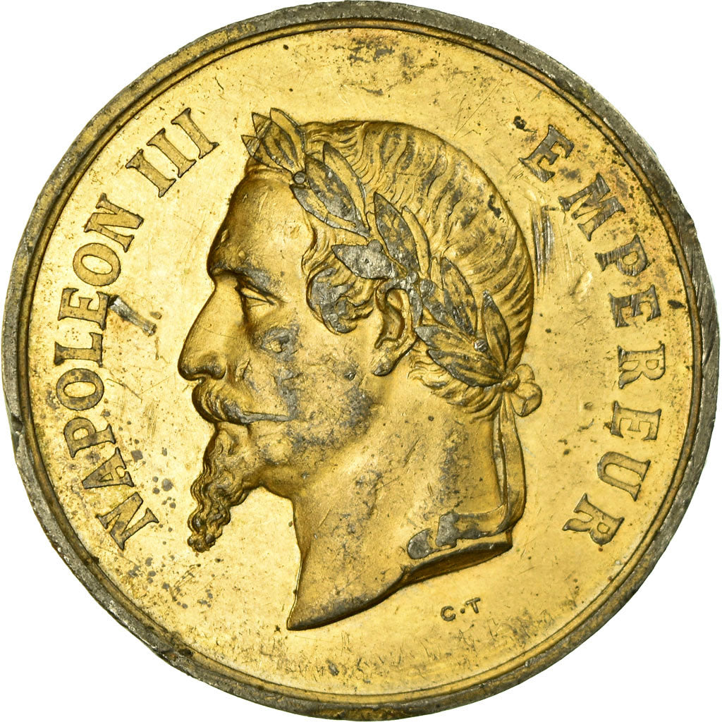 France, Medal, Exposition universelle de Paris, 1867, EF(40-45), Tin