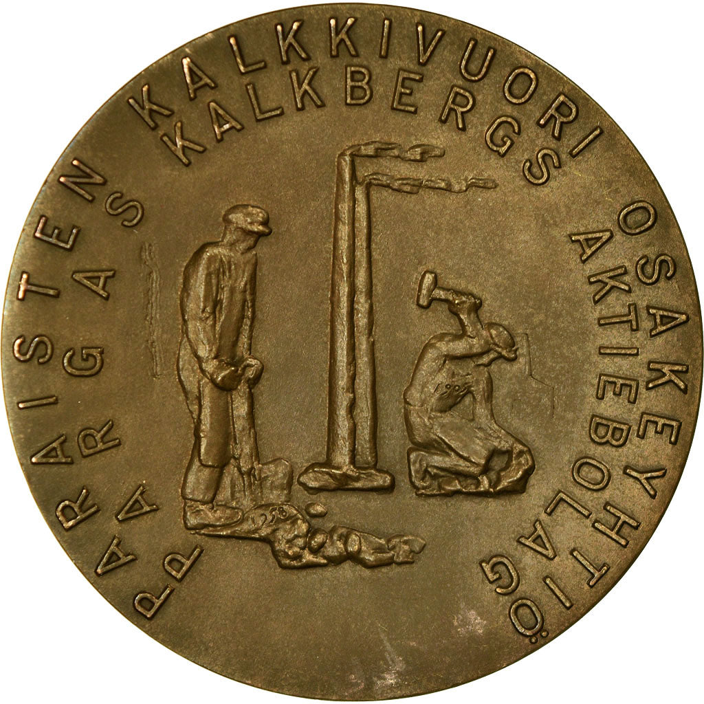 Sweden, Medal, Emil Sarlin, Business & industry, 1954, MS(63), Bronze