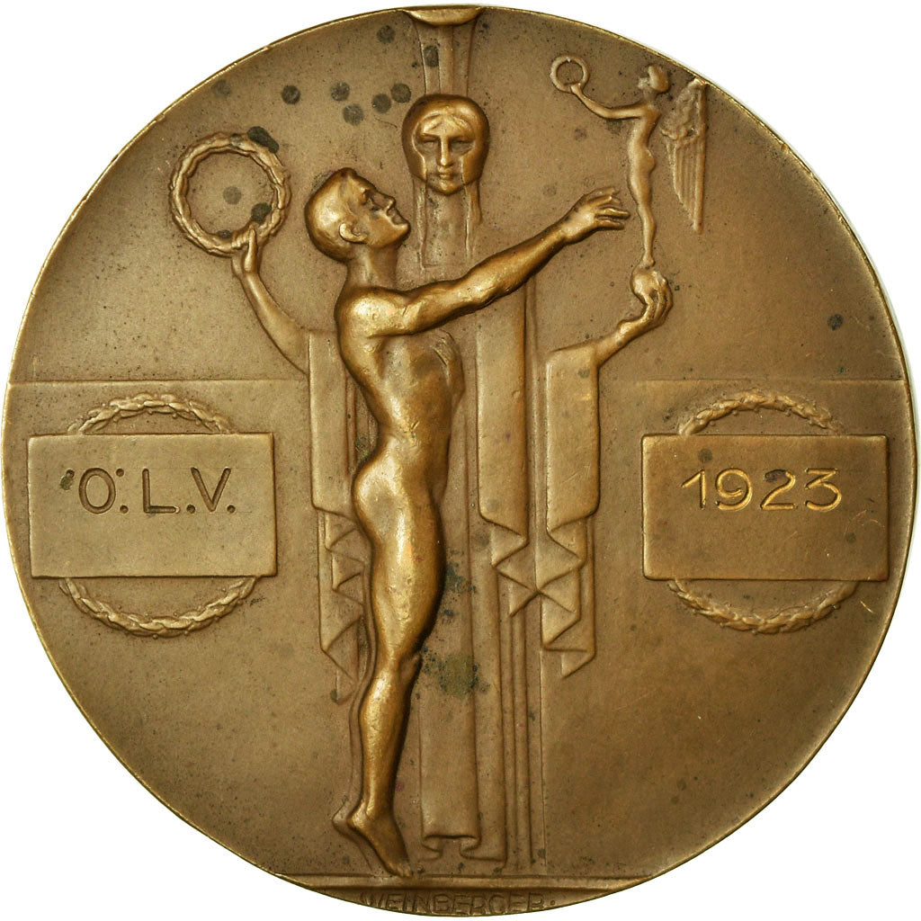 Österreich, Medaille, Für Verdienste Um Osterreich's Leichtathletik, 1923