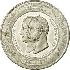 Denmark, Medal, Christian I-Christian IX, 1879, Olrik, AU(50-53), Tin