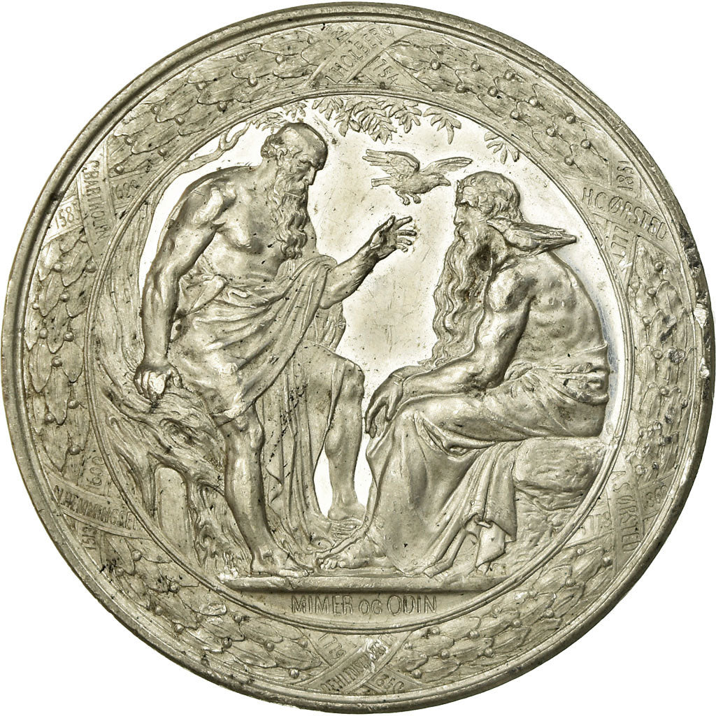 Denmark, Medal, Christian I-Christian IX, 1879, Olrik, AU(50-53), Tin