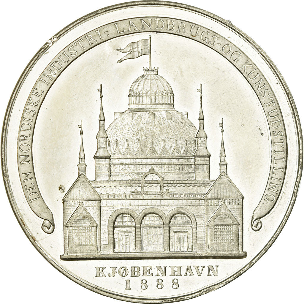 Denemarken, Medaille, Nordiske Industri Landbrugs Og Kunstudstilling