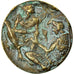 France, Medal, Temple Inca, History, VF(20-25), Bronze