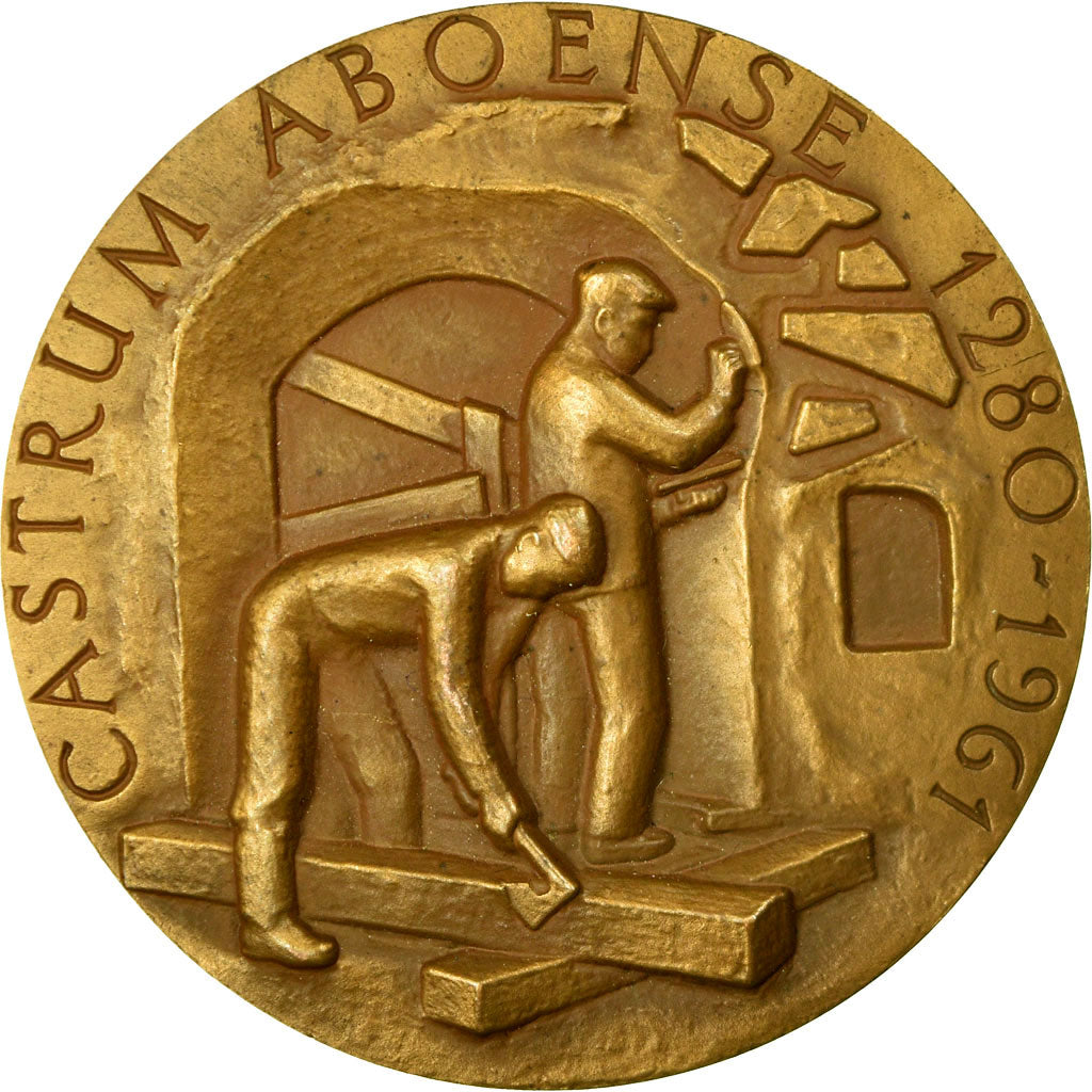 Finland, Medaille, Arx Clipeus Urbis, 1961, PR+, Bronze