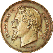 France, Médaille, Exposition universelle de Paris, 1867, Ponscarme, TTB+