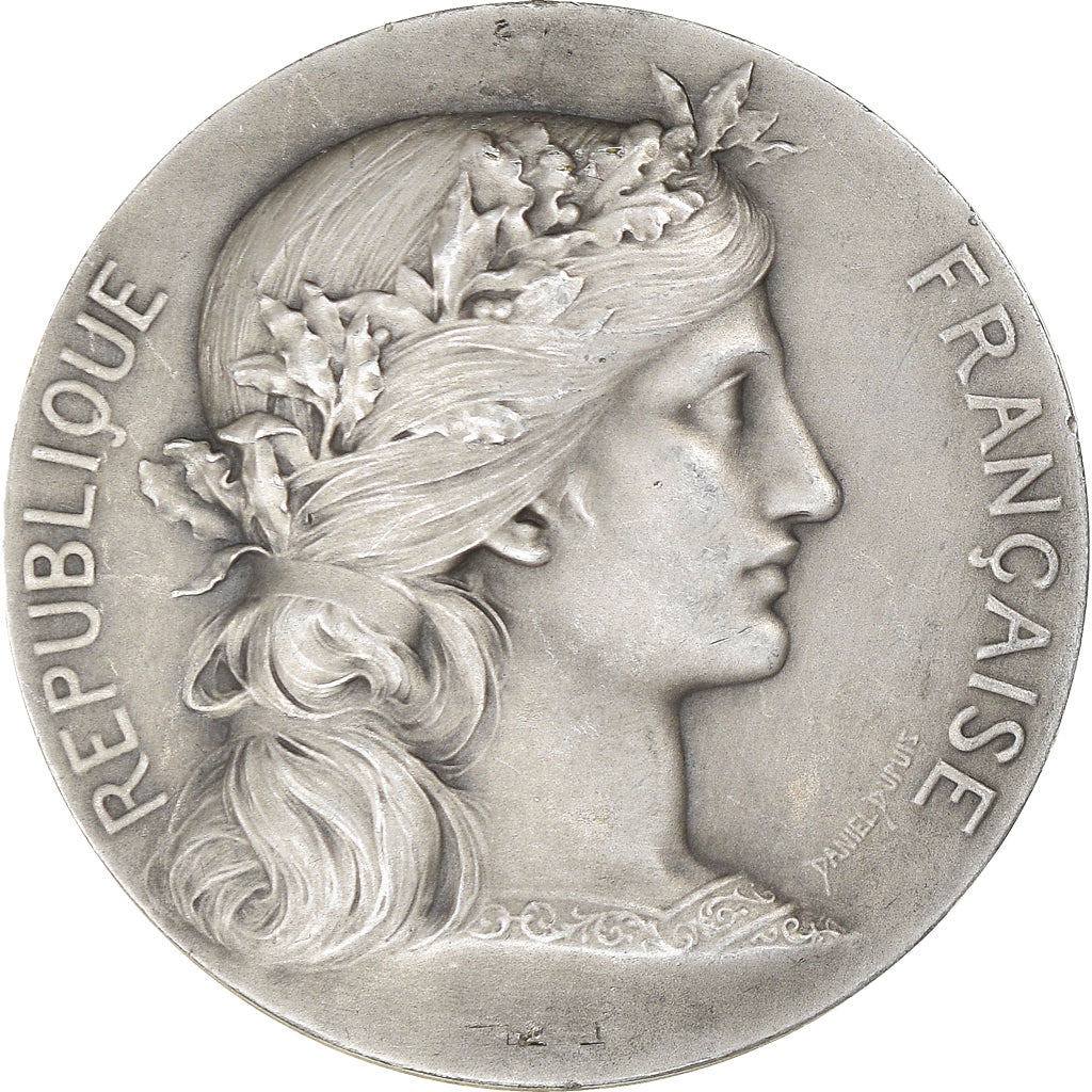 Frankreich, Medaille, Marianne, Offert par Mr Farjon, Sénateur du