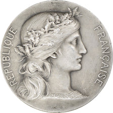 Frankreich, Medaille, Marianne, Offert par Mr Farjon, Sénateur du