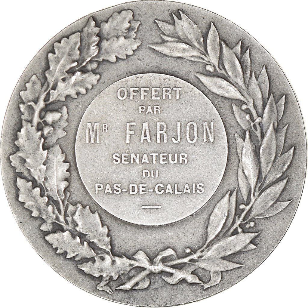 Frankreich, Medaille, Marianne, Offert par Mr Farjon, Sénateur du