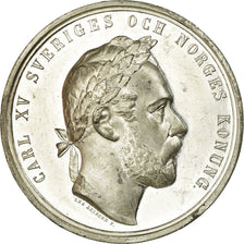 Suède, Médaille, Carl XV, Roi de Suède et Norvège, History, Ahlborn, SUP