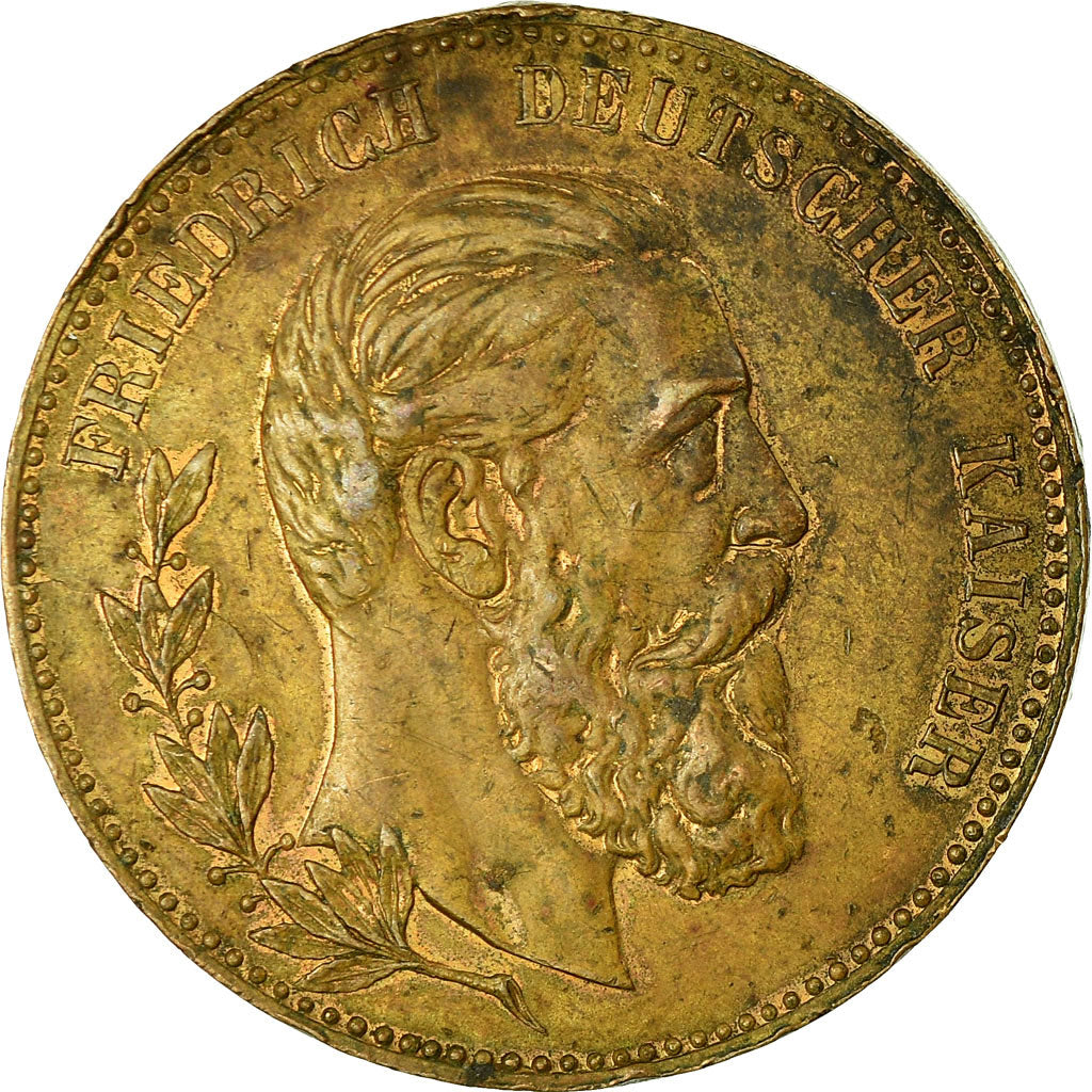 Germany, Medal, Friedrich, Wilhelm II, Rois de Prusse, EF(40-45), Bronze