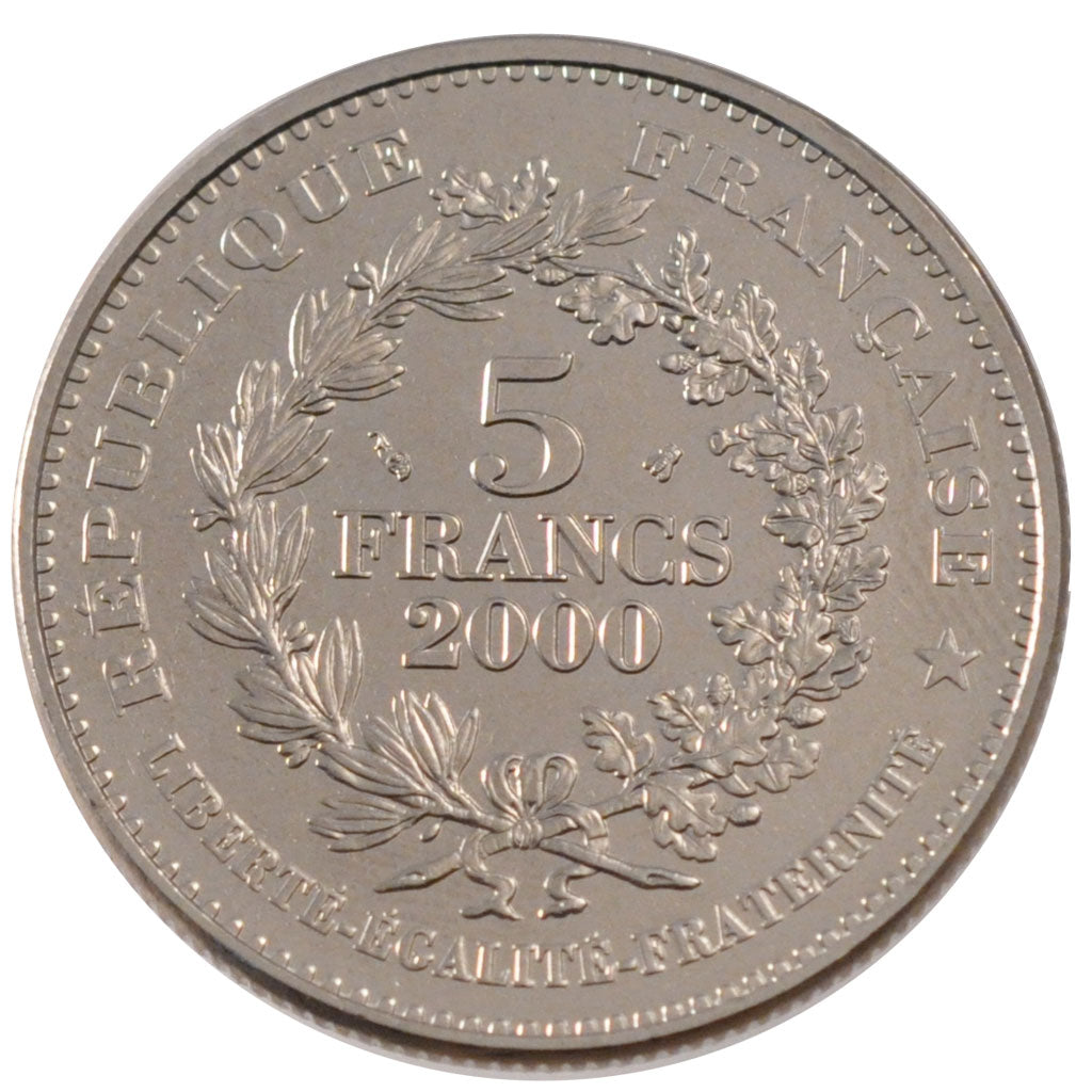 Vème République, 5 Francs