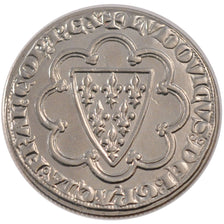 FRANCE, Écu de Saint Louis, 5 Francs, 2000, Paris, KM #1224, MS(60-62), ...