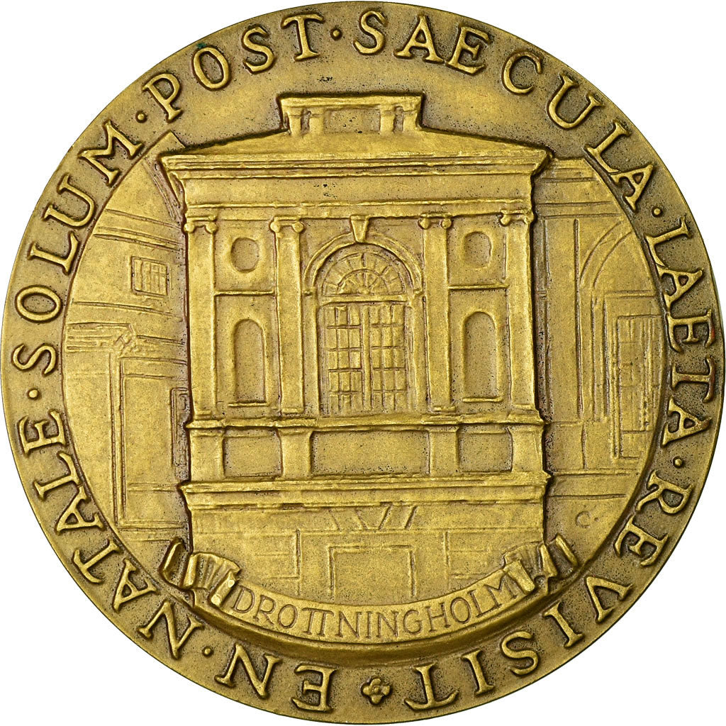 Sweden, Medal, Drottningholm, 1953, Carell, MS(60-62), Bronze