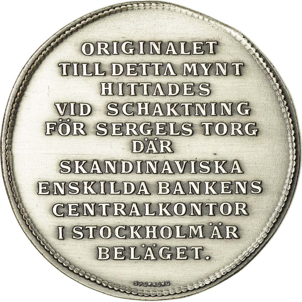 Sweden, Medal, Skandinaviska Enskilda Bankens Centralkontor, Stockholm, MS(63)