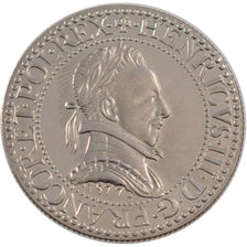 FRANCE, Franc d'Henri III, 5 Francs, 2000, Paris, KM #1963, MS(60-62),...