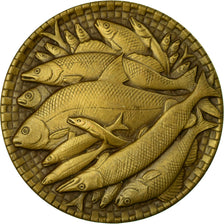 Sweden, Medal, Fishing, 1973, Léo Holmgren, MS(63), Bronze