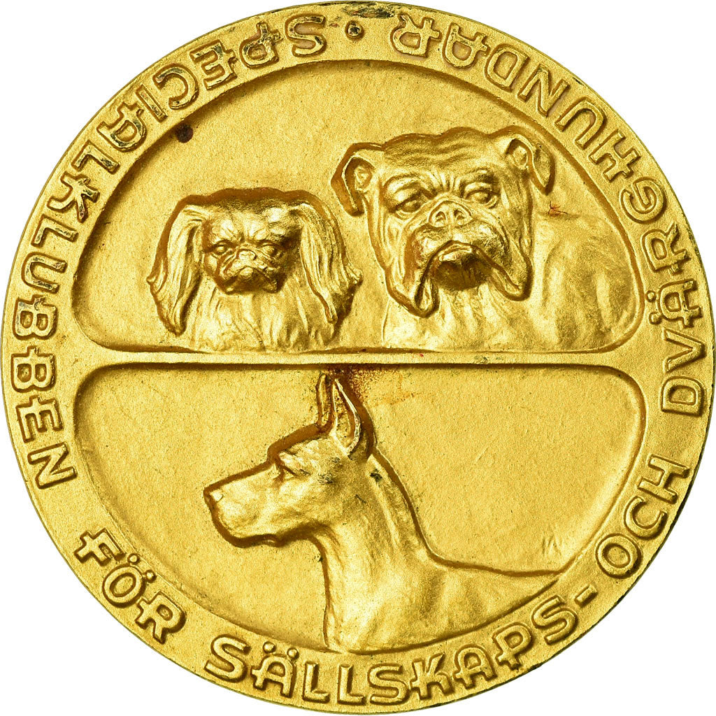 Svezia, medaglia, Specialklubben för Sällskaps och Dvärghundar, SPL, Bronzo